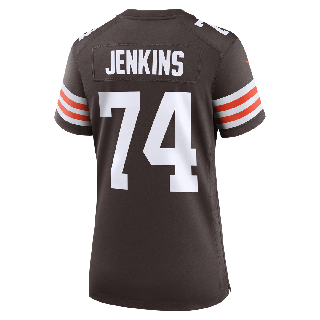 Elgton Jenkins Cleveland Browns Nike Women's Team Game Official Jersey -  Brown