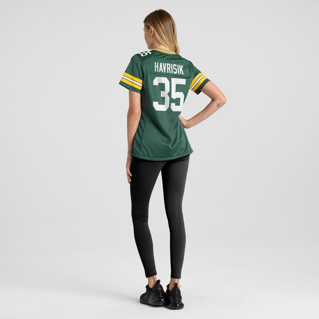 Lucas Havrisik Green Bay Packers Nike Women's Team Game Jersey - Green