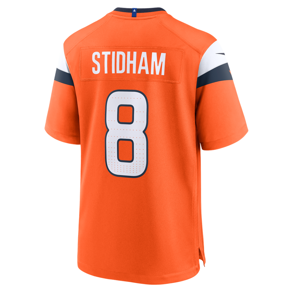 Jarrett Stidham Denver Broncos Nike Team Game Jersey - Orange