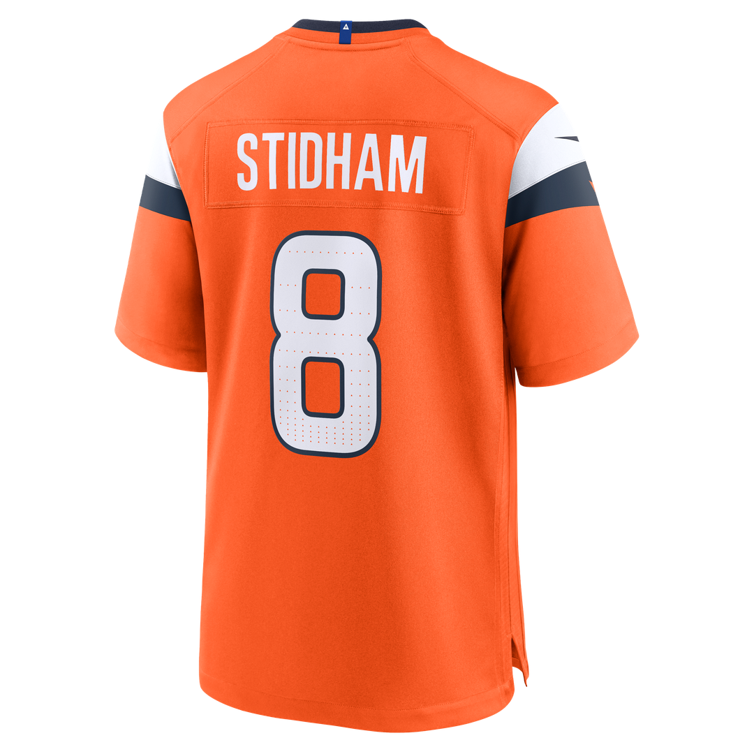 Jarrett Stidham Denver Broncos Nike Team Game Jersey - Orange