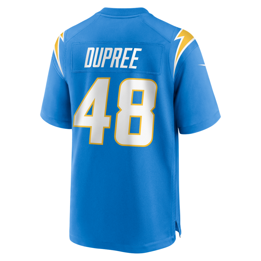Bud Dupree Los Angeles Chargers Nike Team Game Jersey - Powder Blue