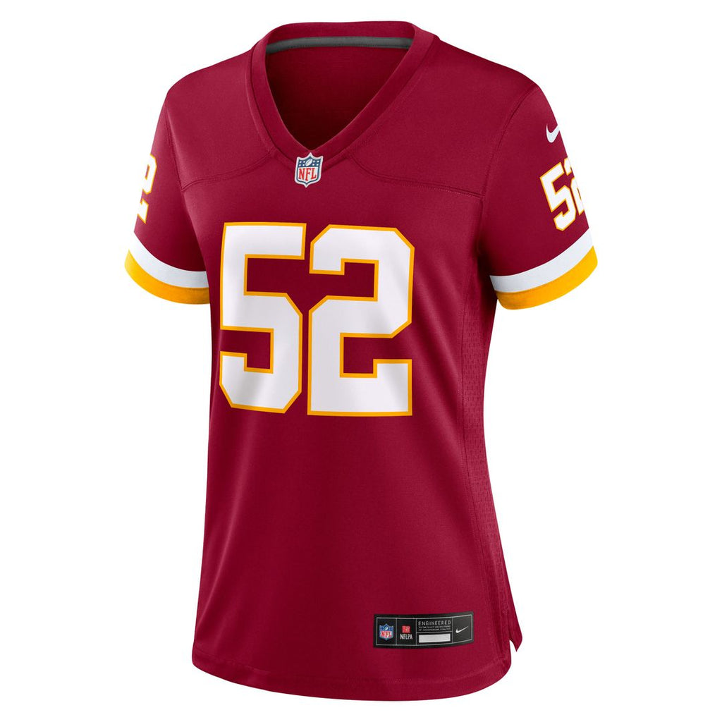 Sonny Styles Washington Commanders Nike Women's Game Official Jersey - Burgundy