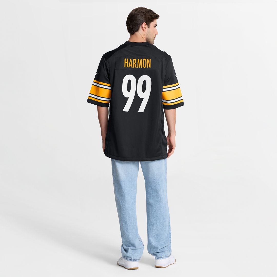 Derrick Harmon Pittsburgh Steelers Nike Game Player Official Jersey - Black