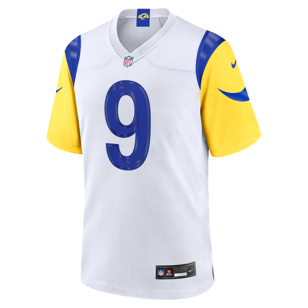 Matthew Stafford Los Angeles Rams Nike White Game Player Official Jersey - White