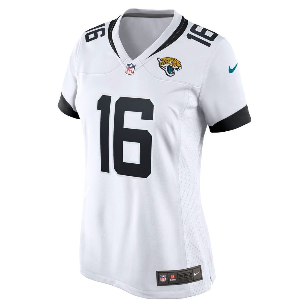 Trevor Lawrence Jacksonville Jaguars Nike Women's Game Official Jersey - White