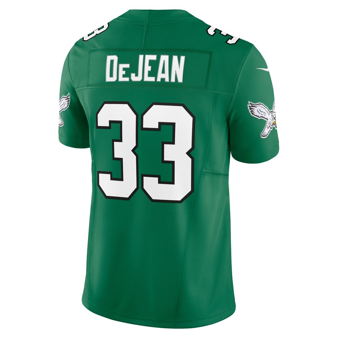 Cooper DeJean Philadelphia Eagles Nike Alternate 2  Vapor F.U.S.E. Limited Official Jersey - Kelly Green