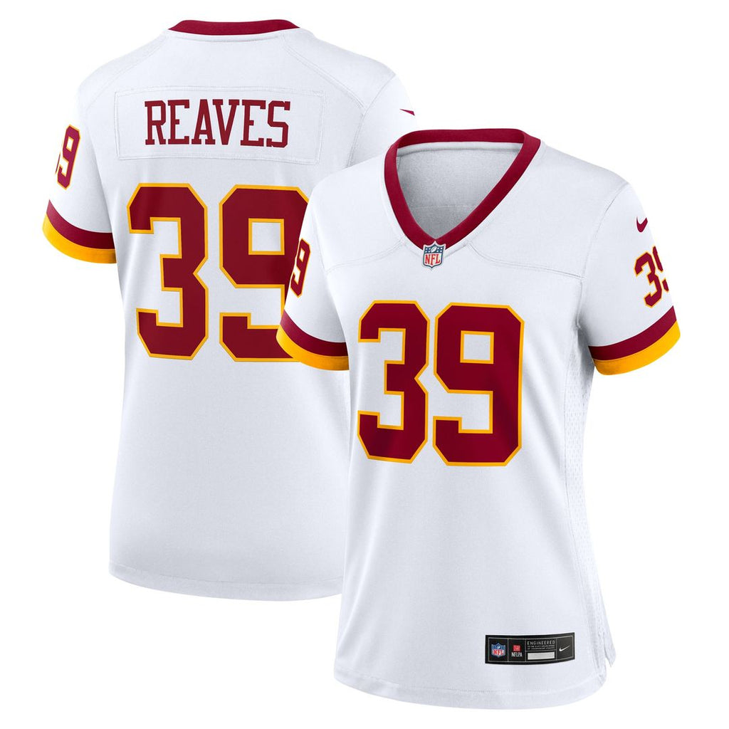 Jeremy Reaves Washington Commanders Nike Women's Game Super Bowl Era Official Jersey - White