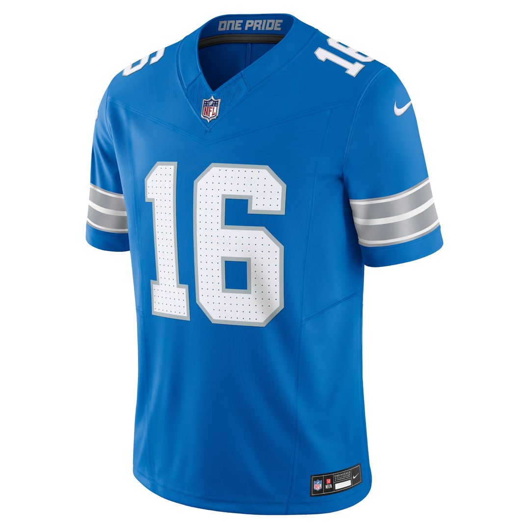 Jared Goff Detroit Lions Nike Vapor F.U.S.E. Limited Official Jersey - Black