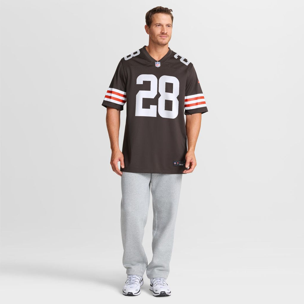 Tre Avery Cleveland Browns Nike Team Game Jersey - Brown