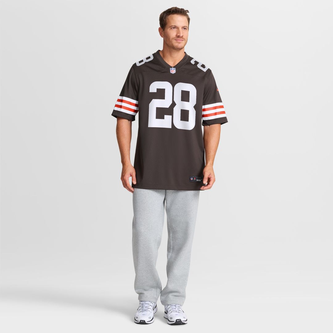 Tre Avery Cleveland Browns Nike Team Game Jersey - Brown