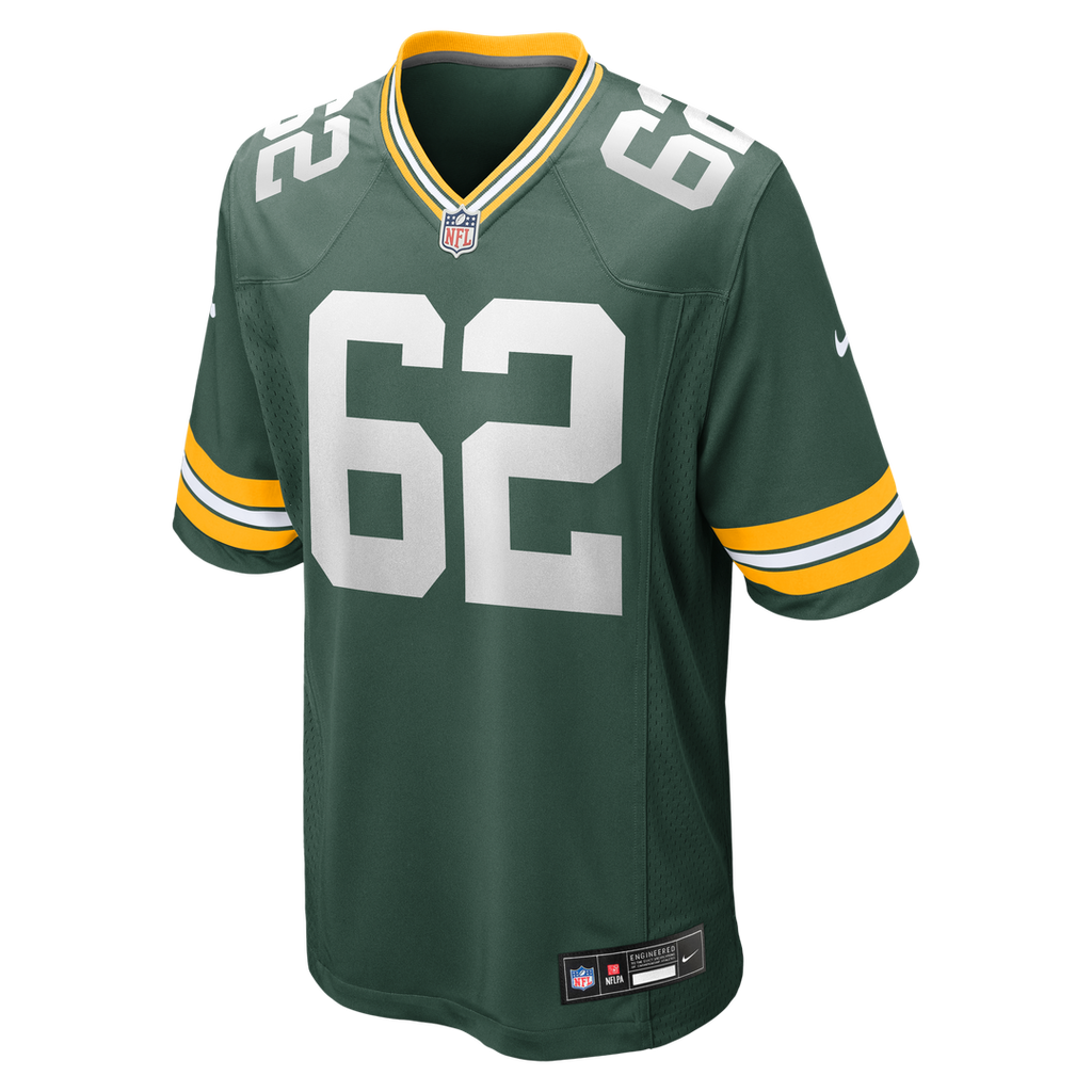 Jacob Monk Green Bay Packers Nike  Game Official Jersey -  Green