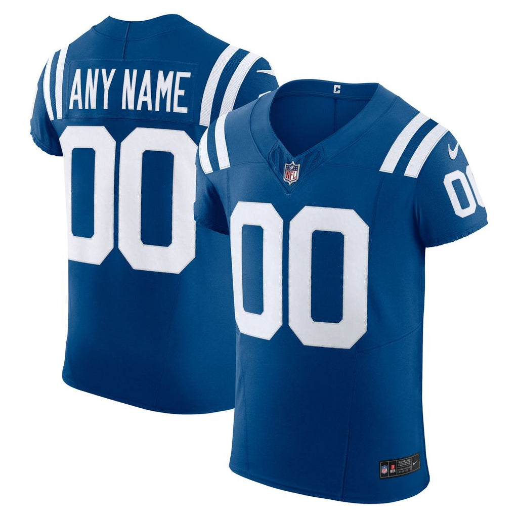 Indianapolis Colts Nike Vapor F.U.S.E. Elite Custom Official Jersey - Royal