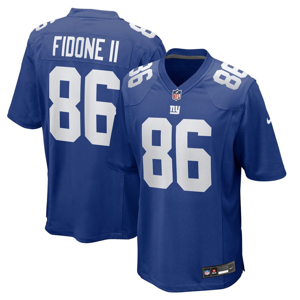 Thomas Fidone II New York Giants Nike Team Game Jersey - Royal