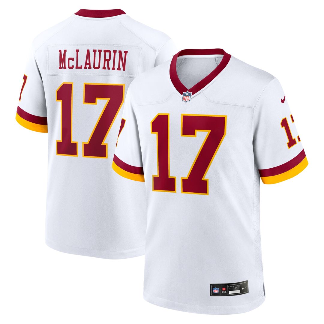 Hail Raiser Terry McLaurin Washington Commanders Nike Alternate Game Official Jersey - Black