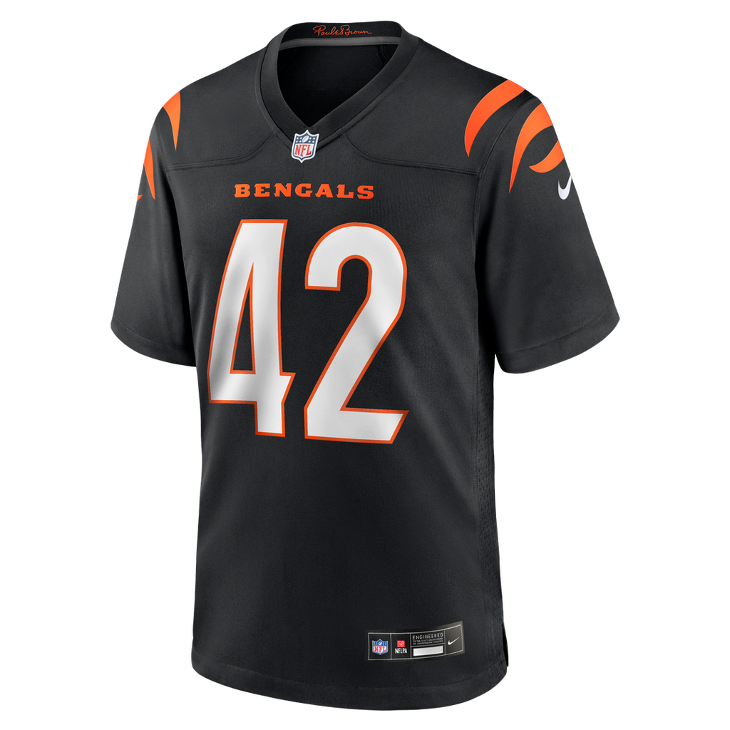 Oren Burks Cincinnati Bengals Nike Team Game Jersey - Black