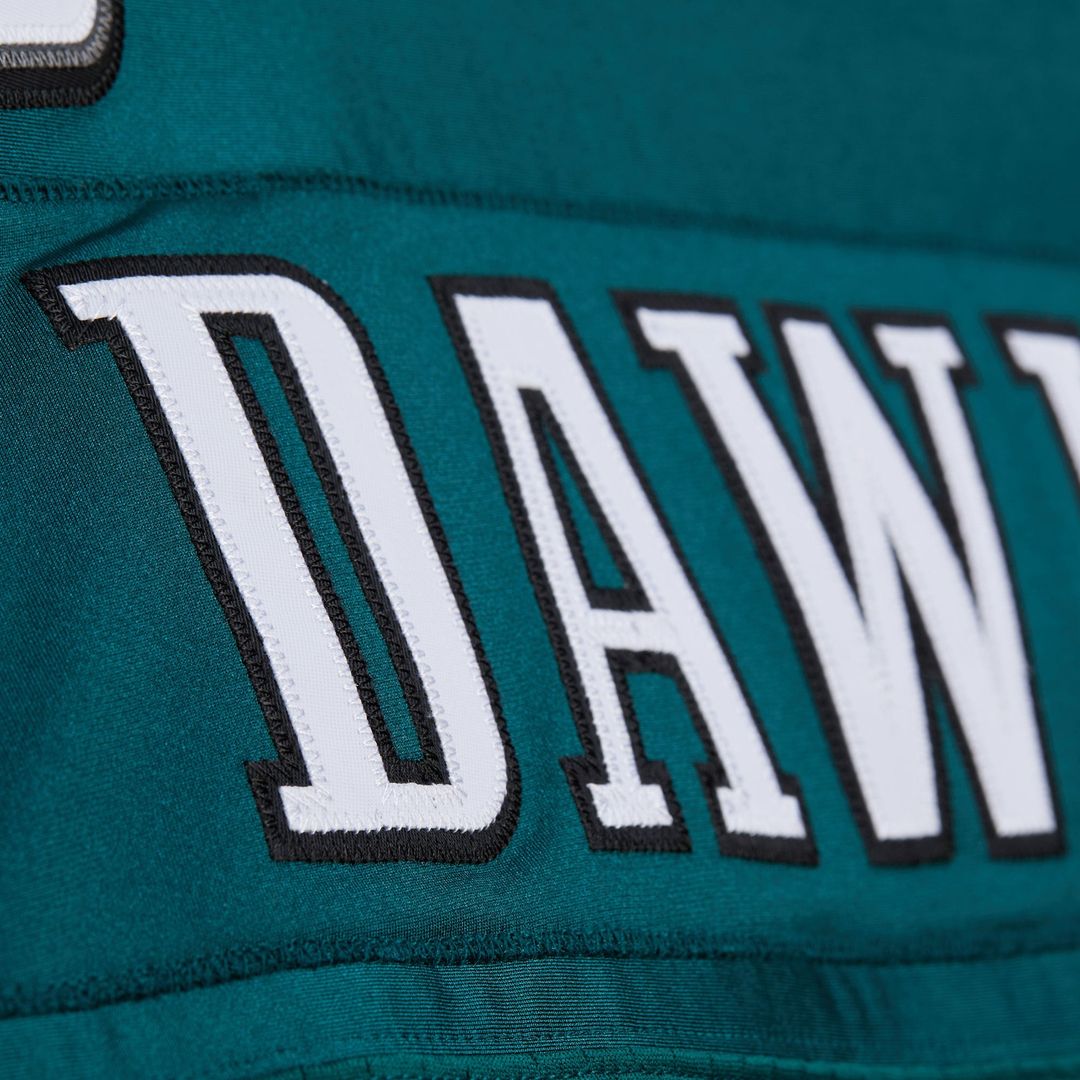 Brian Dawkins Philadelphia Eagles Mitchell & Ness 2007 Authentic Throwback Retired Player Official Jersey - Green