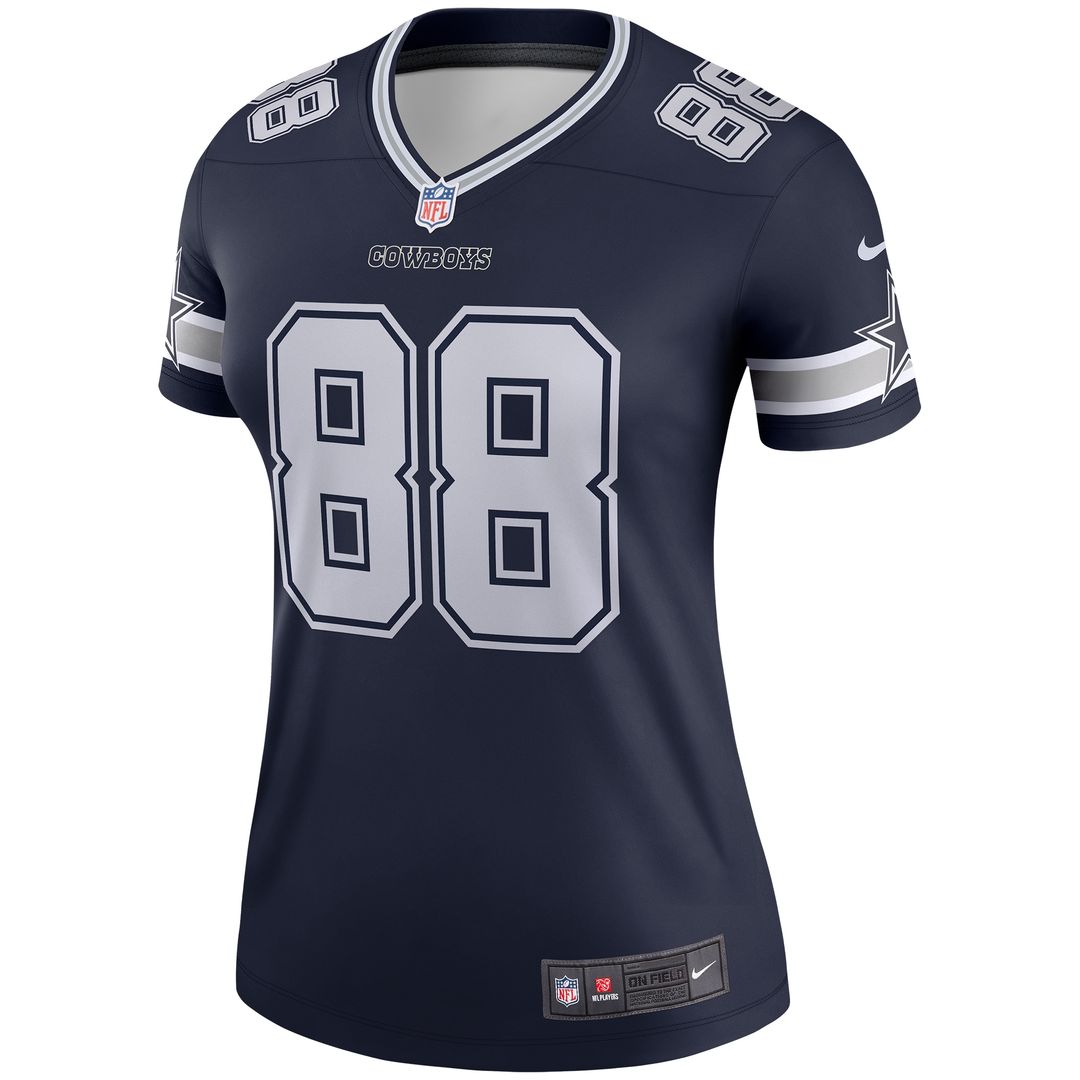 CeeDee Lamb Dallas Cowboys Nike Women's Legend Player Performance Top - Navy