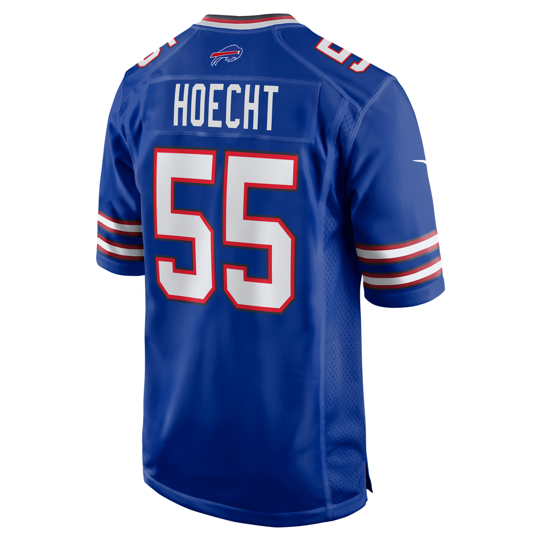 Michael Hoecht Buffalo Bills Nike Team Game Official Jersey -  Royal