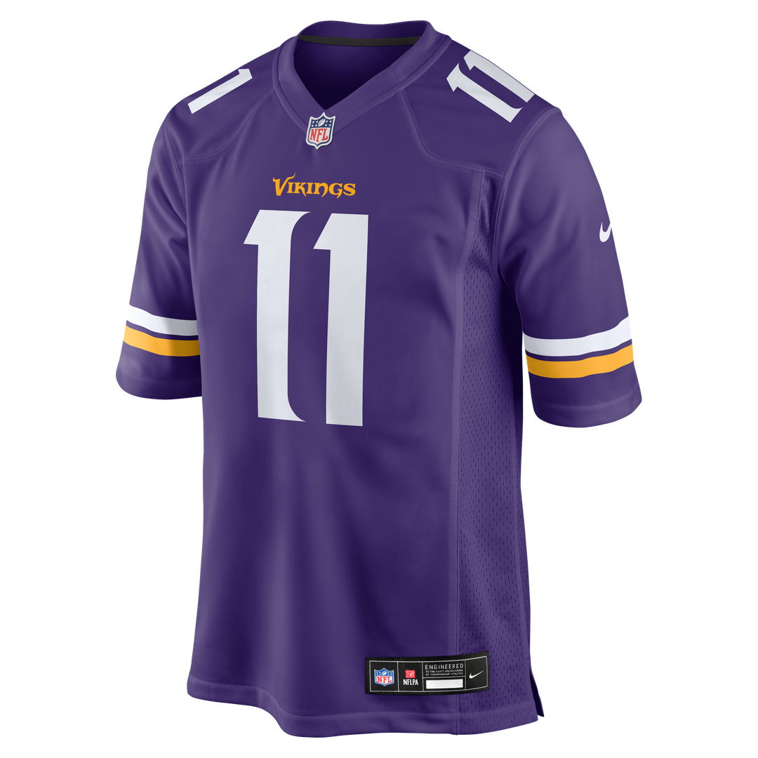 Carson Wentz Minnesota Vikings Nike Team Game Official Jersey -  Purple