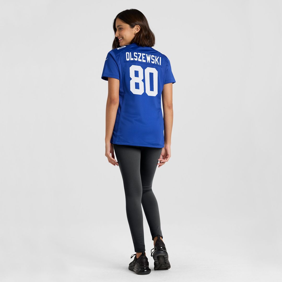 Gunner Olszewski New York Giants Nike Women's  Game Official Jersey -  Royal