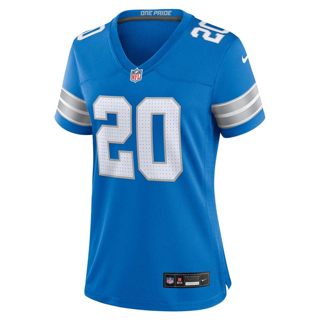 Barry Sanders Detroit Lions Nike Women's Retired Player Game Official Jersey - Blue