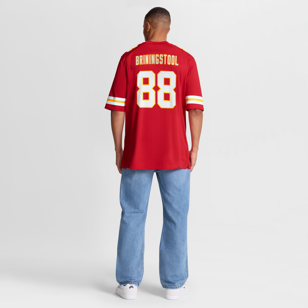 Jake Briningstool Kansas City Chiefs Nike Team Game Official Jersey -  Red