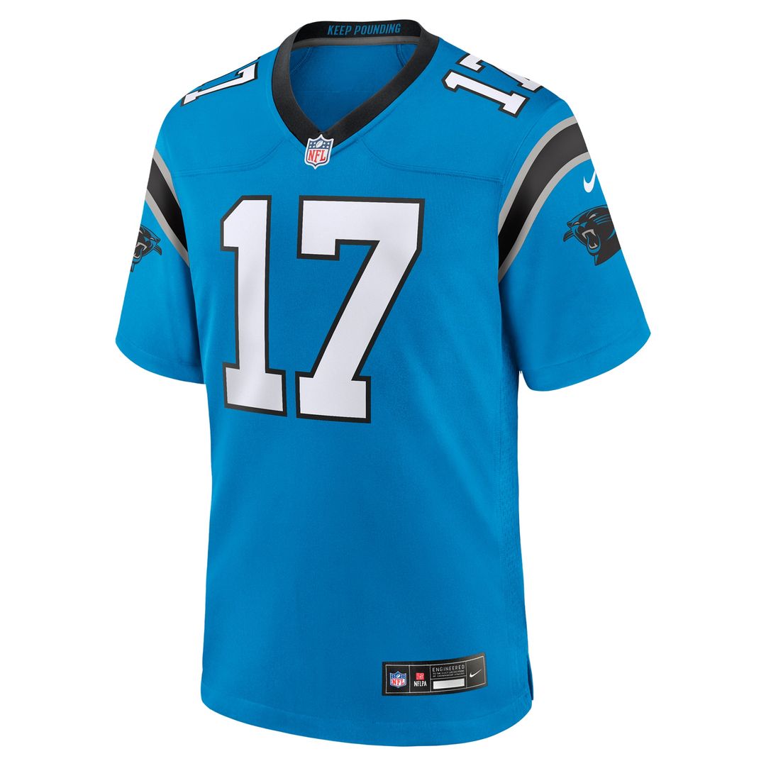 Xavier Legette Carolina Panthers Nike Game Jersey - White