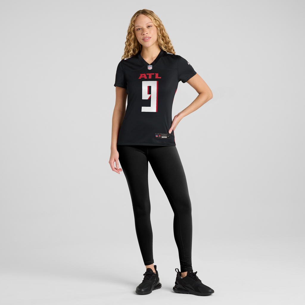 Michael Penix Jr. Atlanta Falcons Nike Women's Game Official Jersey -  Black