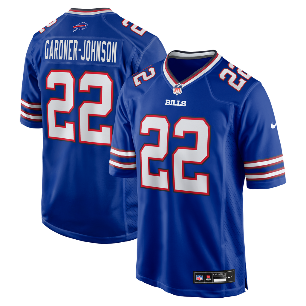 Chauncey Gardner-Johnson Buffalo Bills Nike Team Game Jersey - Royal