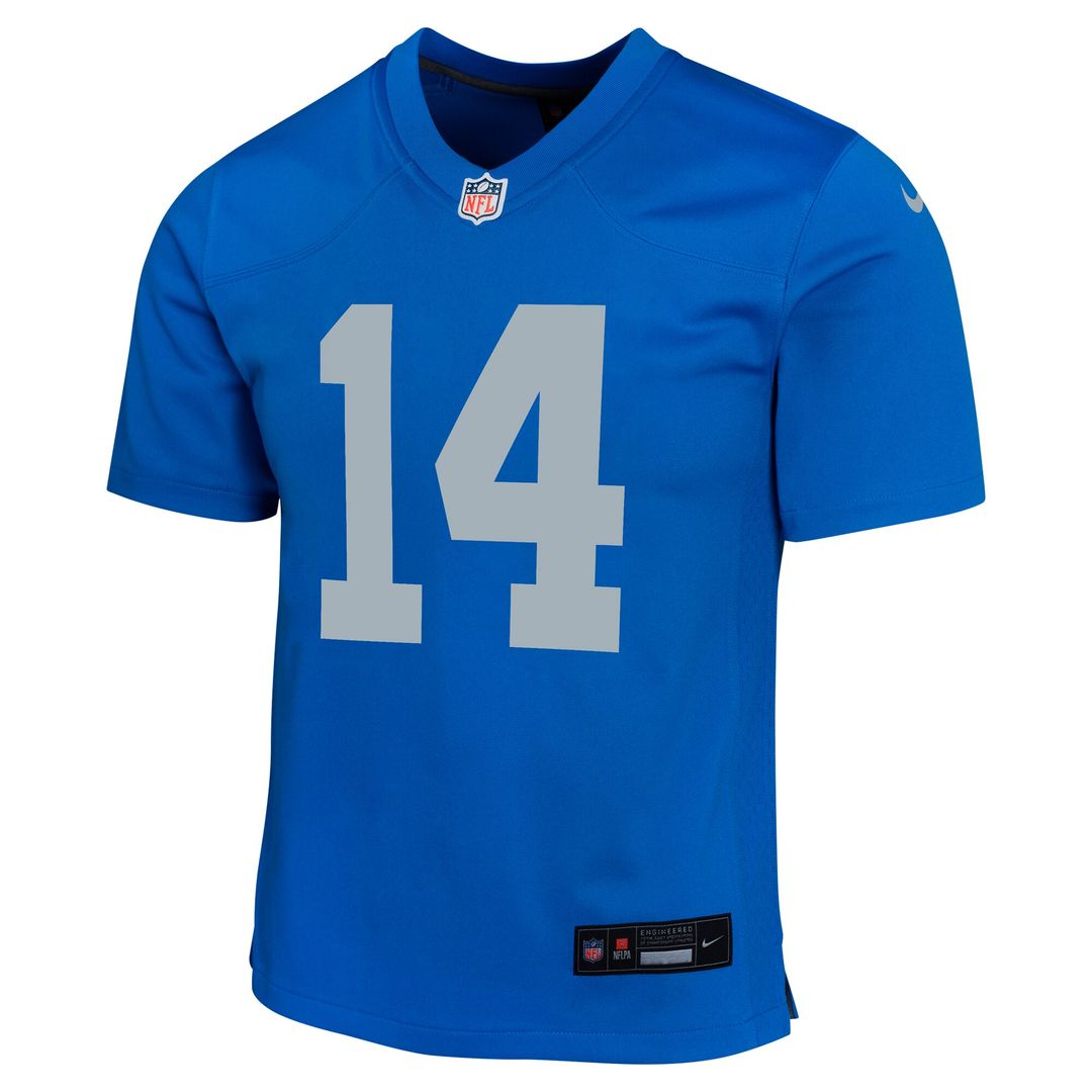 Amon-Ra St. Brown Detroit Lions Nike Youth Game Official Jersey - Black
