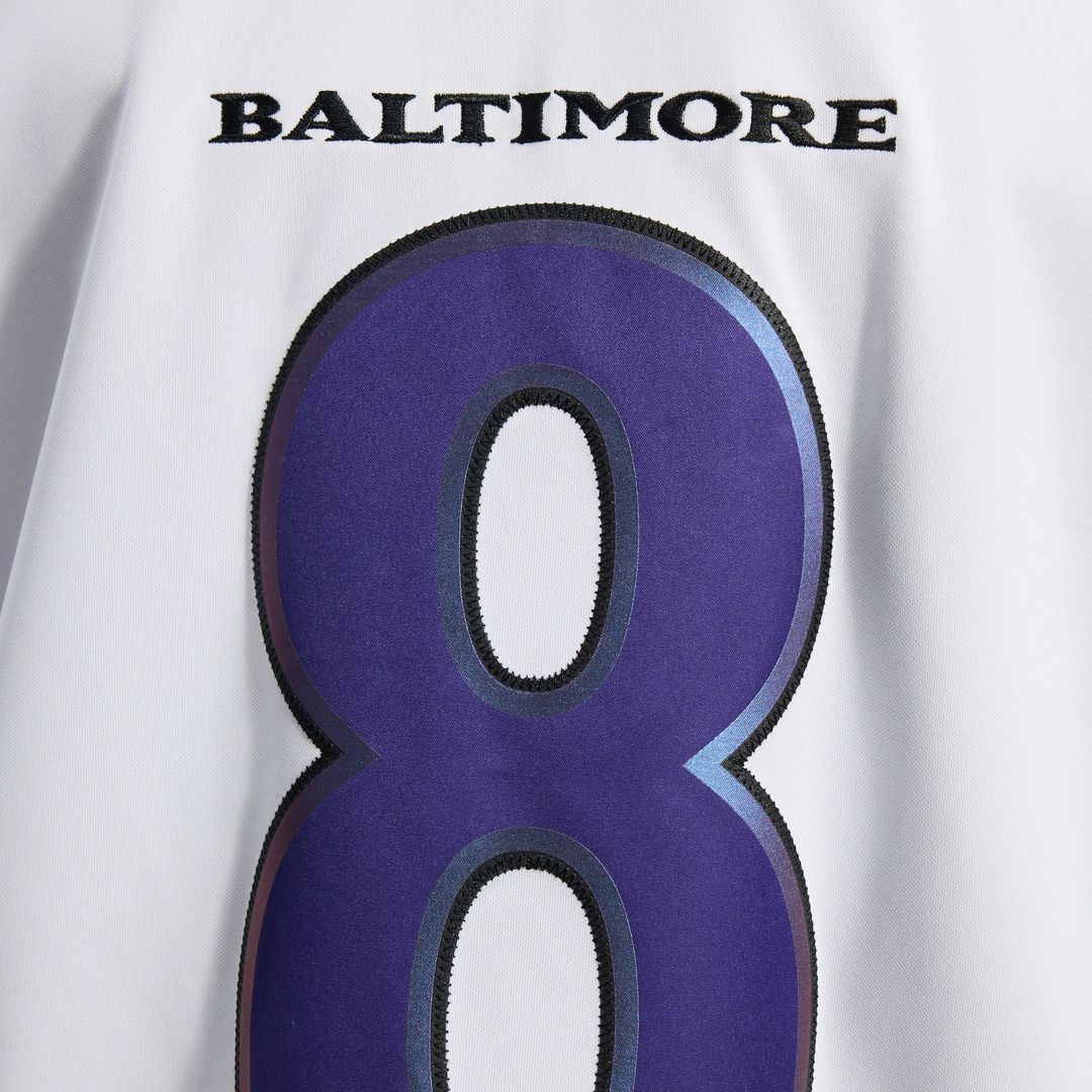 Lamar Jackson Baltimore Ravens Nike Vapor F.U.S.E. Stitched Limited Official Jersey - Purple