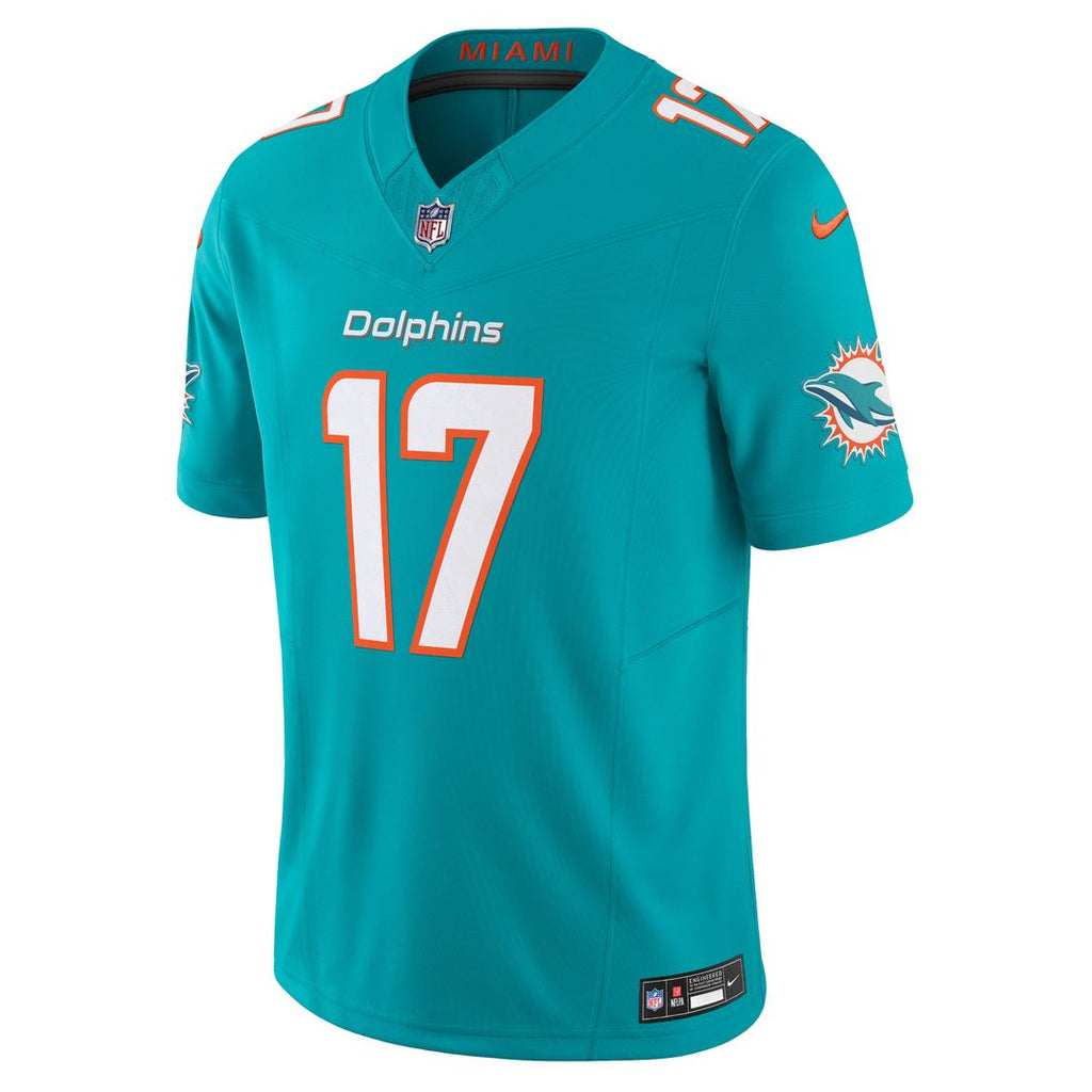 Jaylen Waddle Miami Dolphins Nike Vapor F.U.S.E. Limited Official Jersey - White
