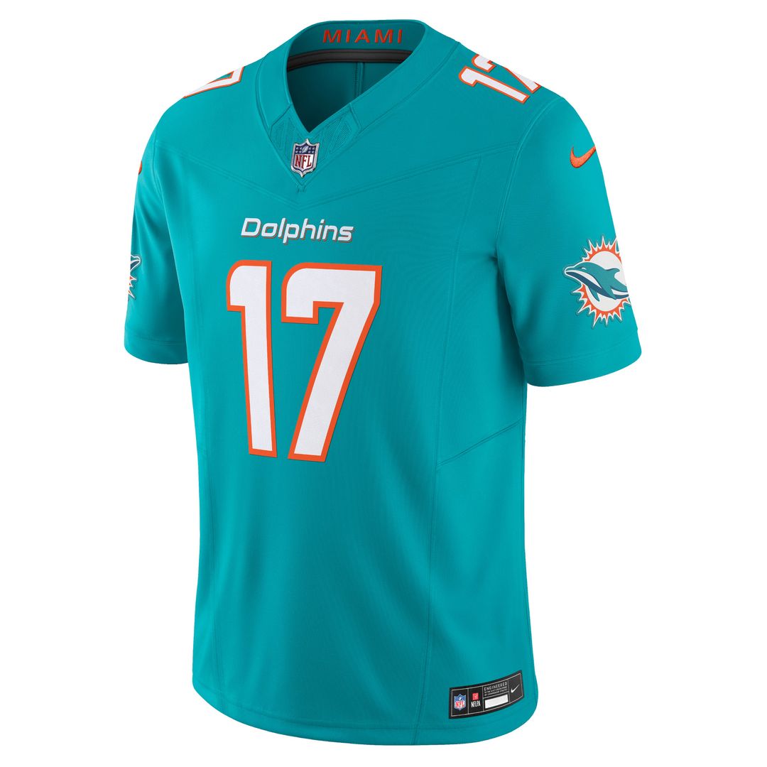Jaylen Waddle Miami Dolphins Nike Vapor F.U.S.E. Limited Official Jersey - White