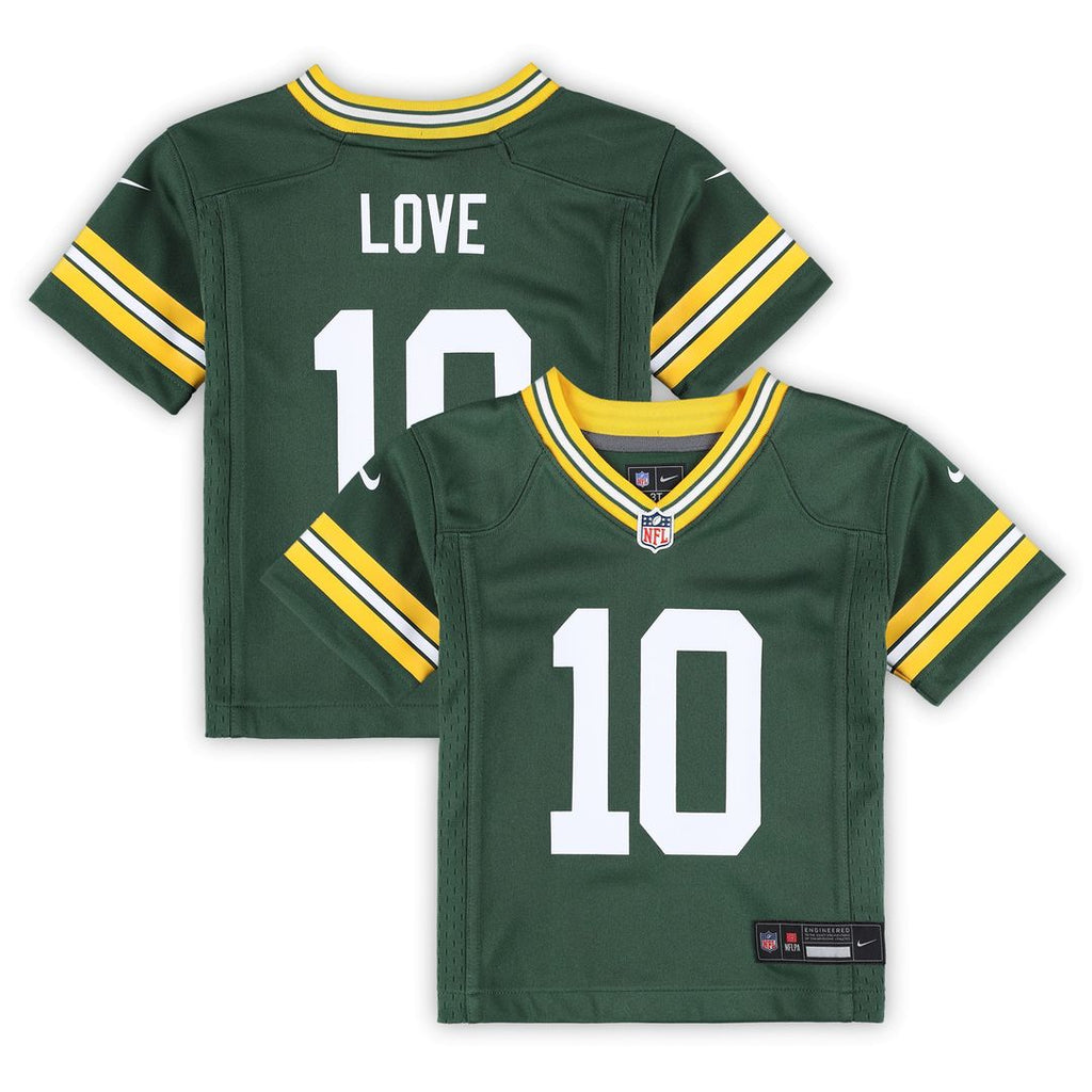 Jordan Love Green Bay Packers Nike Toddler Game Official Jersey - Green