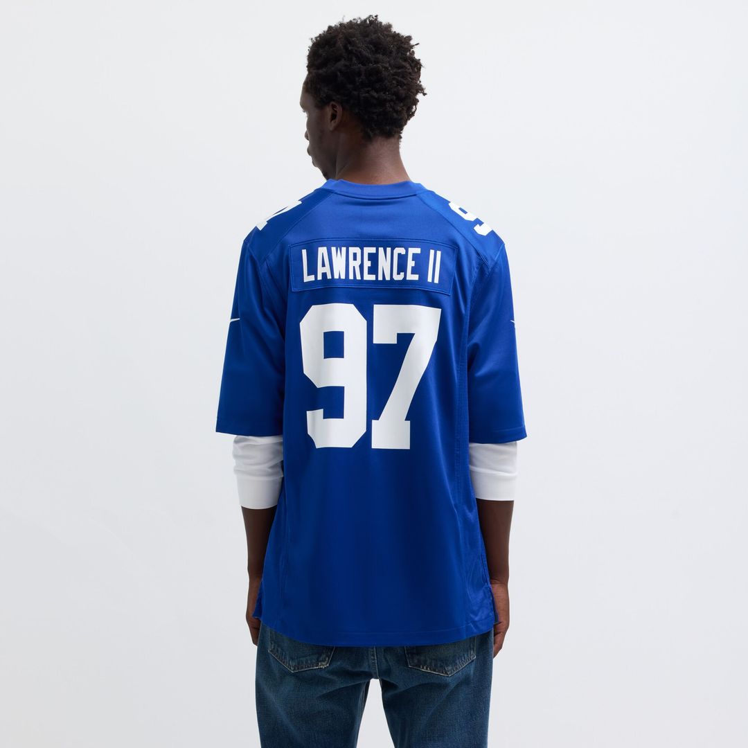 Dexter Lawrence II New York Giants Nike Team Game Player Official Jersey - Royal