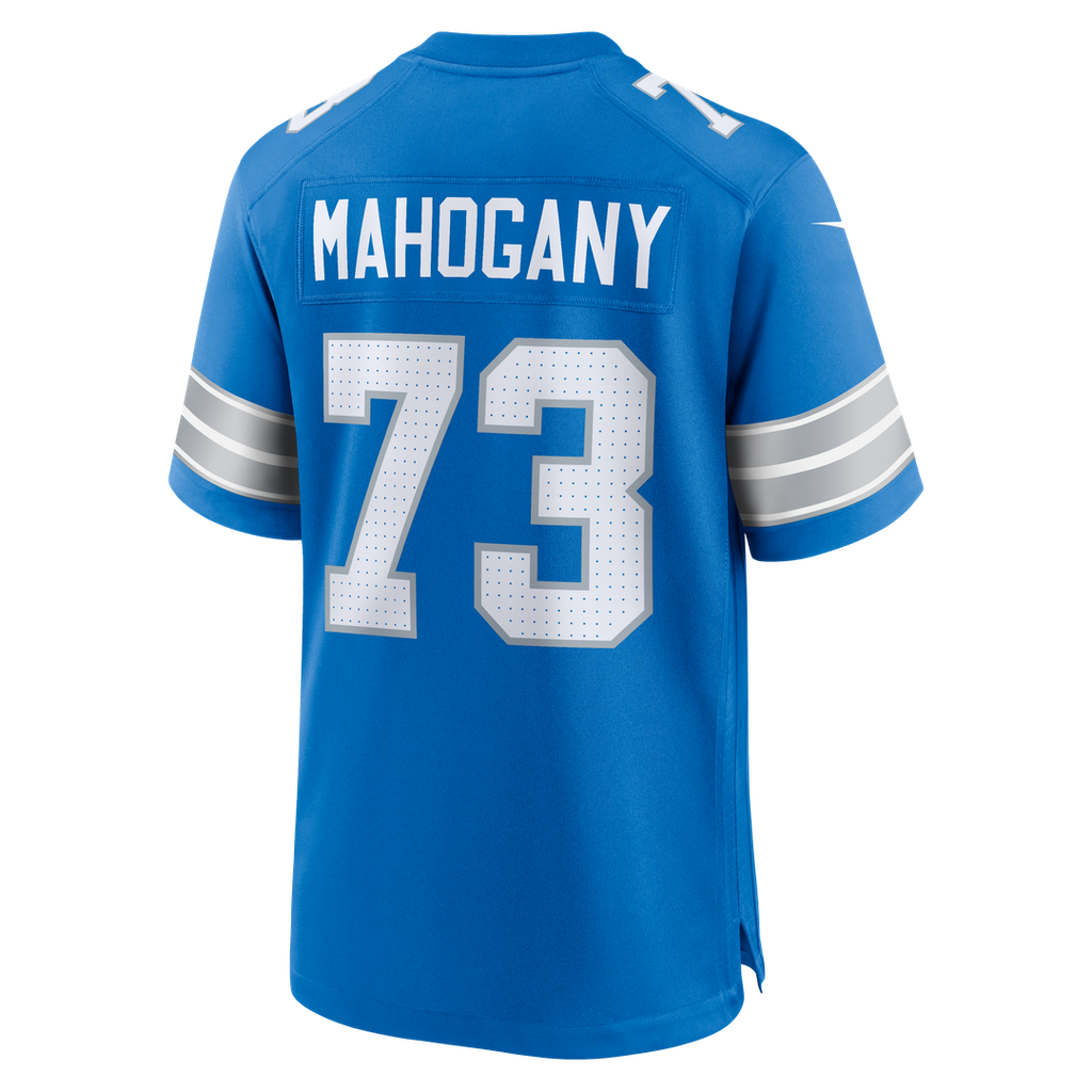 Christian Mahogany Detroit Lions Nike Team Game Jersey - Blue