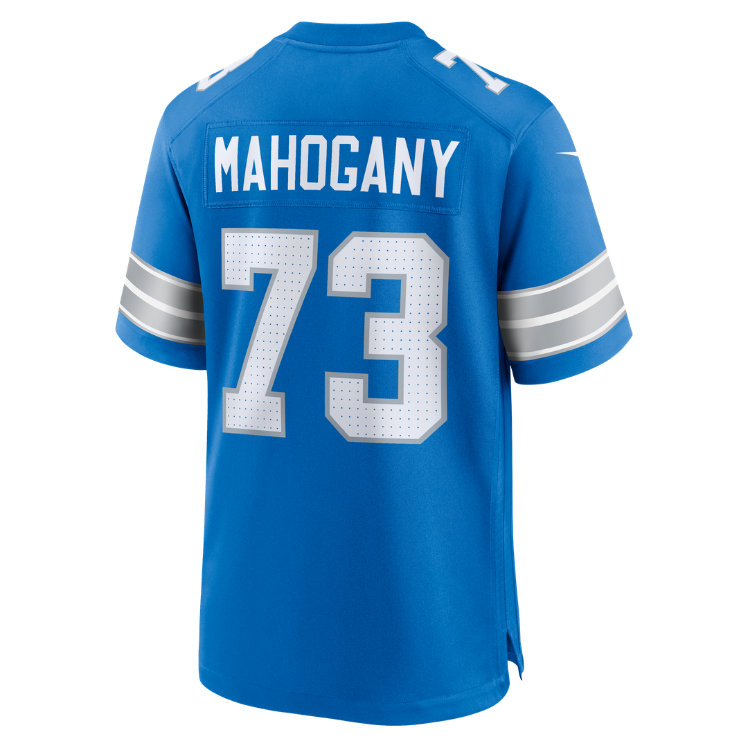 Christian Mahogany Detroit Lions Nike Team Game Jersey - Blue