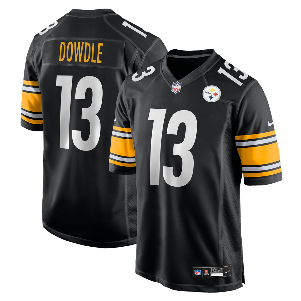 Rico Dowdle Pittsburgh Steelers Nike Game Official Jersey - Black