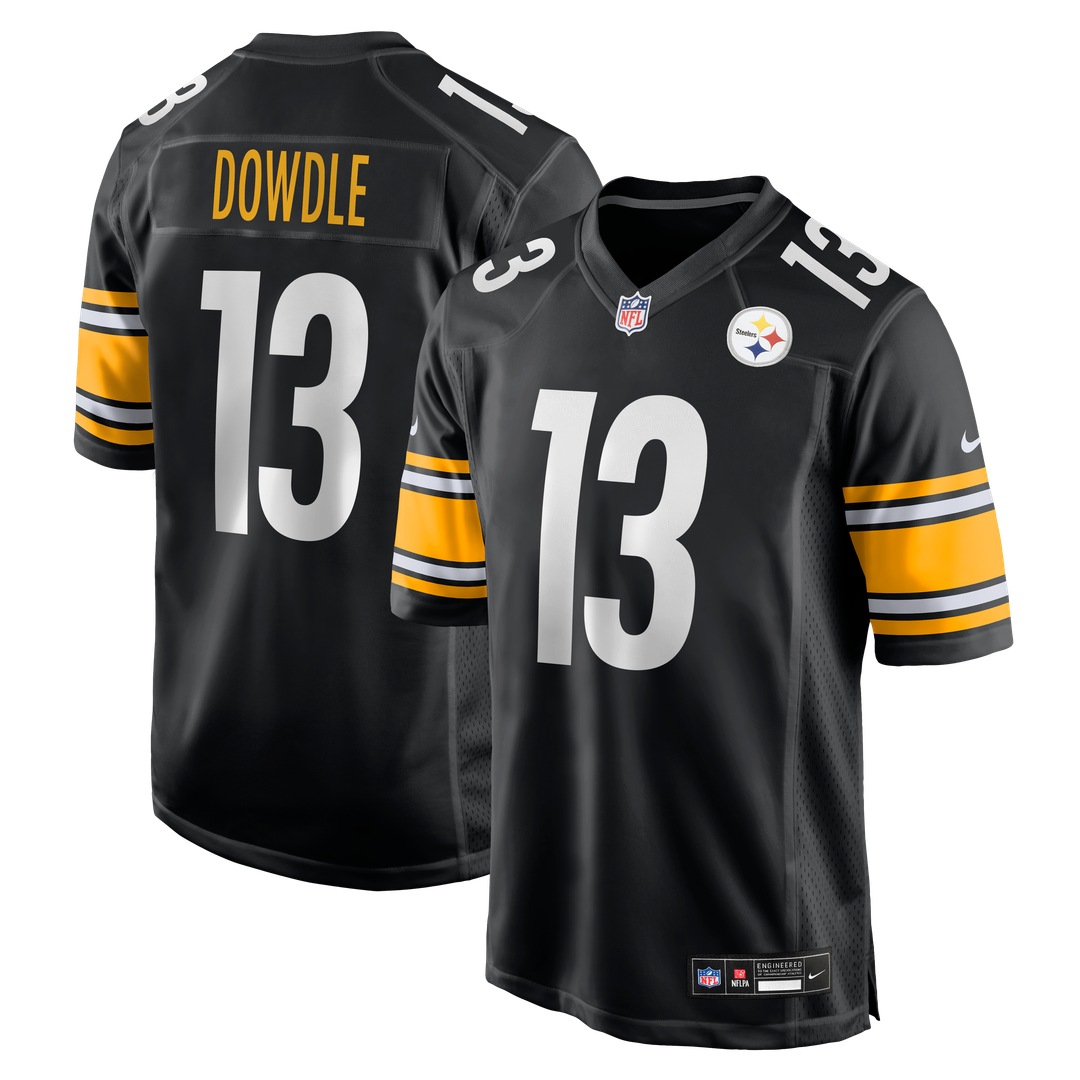 Rico Dowdle Pittsburgh Steelers Nike Game Official Jersey - Black