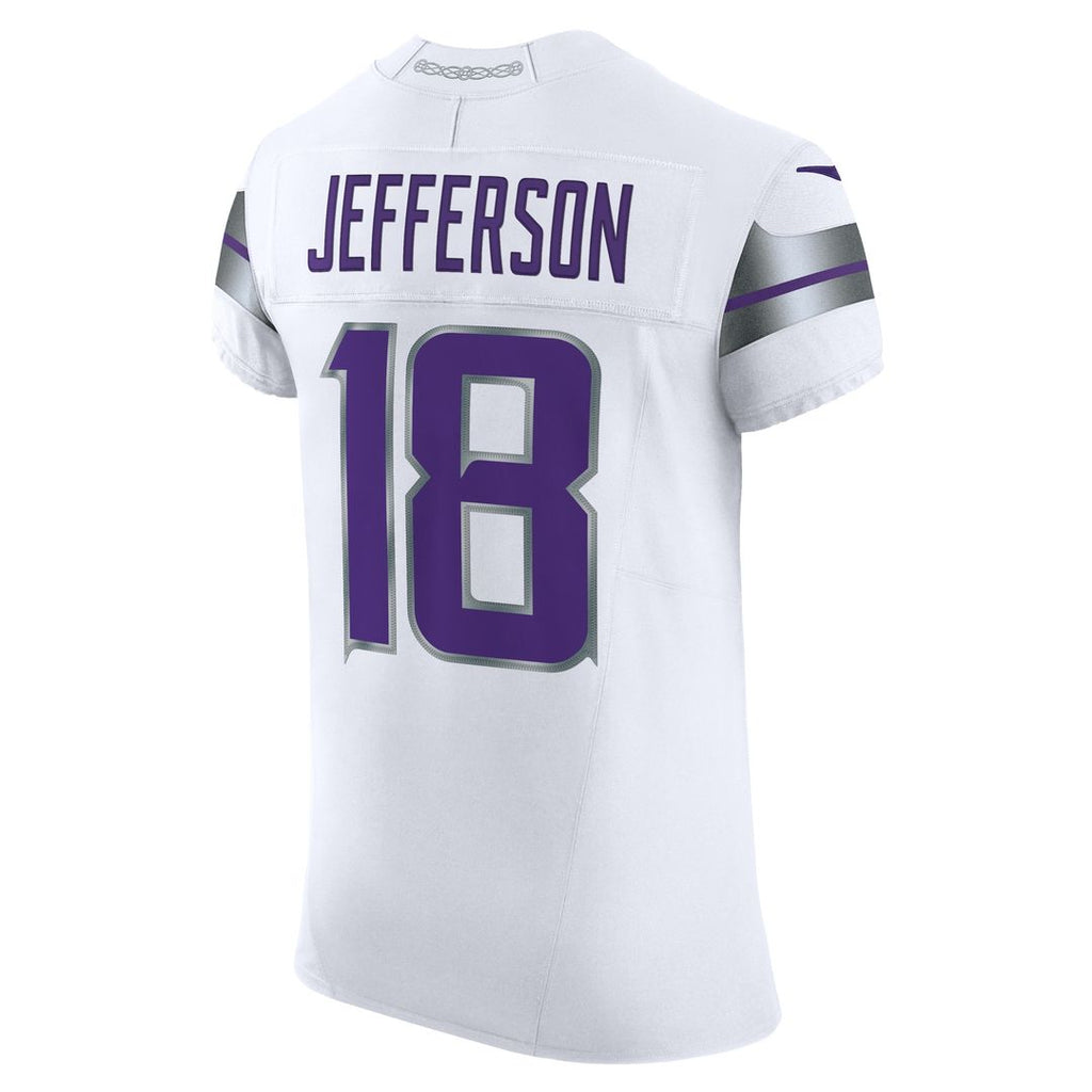 Justin Jefferson Minnesota Vikings Nike Alternate Vapor F.U.S.E. Elite Player Official Jersey - White