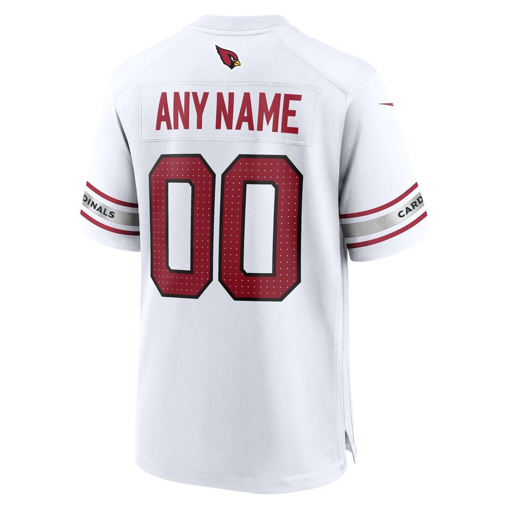Arizona Cardinals Nike Custom Game Official Jersey - White