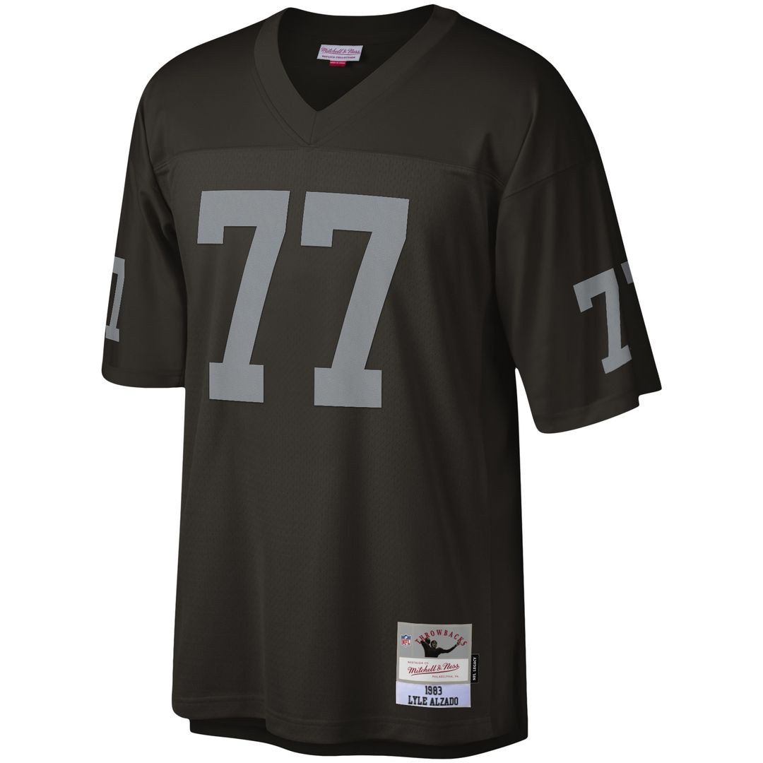 Lyle Alzado Las Vegas Raiders Mitchell & Ness Legacy Replica Official Jersey - Black