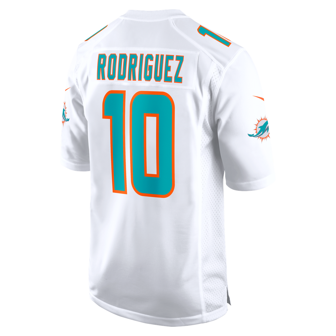 Jacob Rodriguez Miami Dolphins Nike Game Official Jersey - White