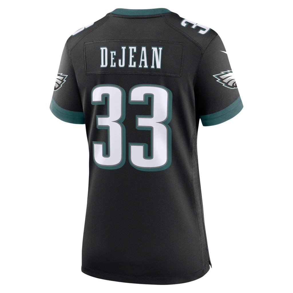Cooper DeJean Philadelphia Eagles Nike Women's Alternate Game Jersey - Black