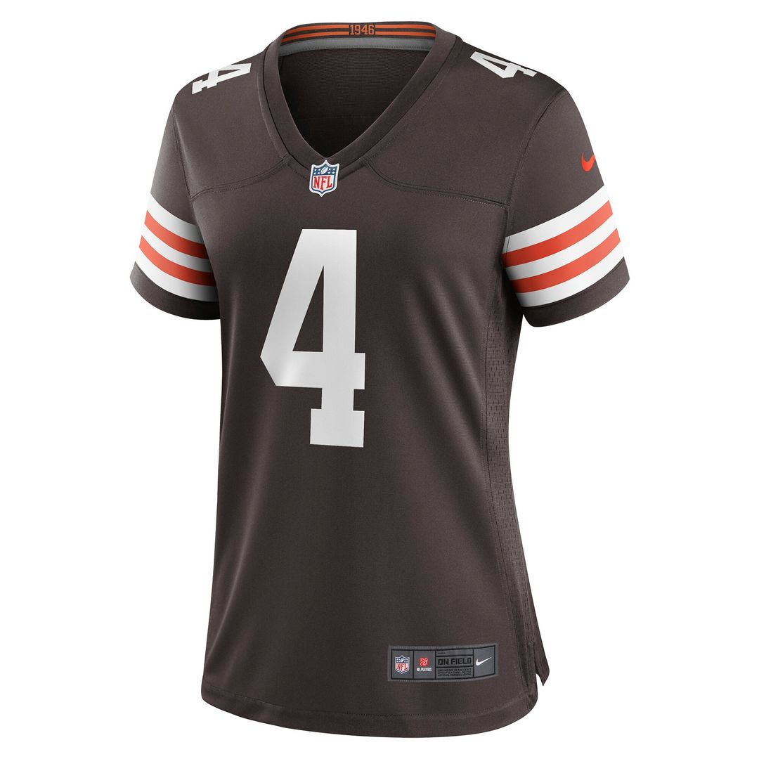 Deshaun Watson Cleveland Browns Nike Women's Player Official Jersey - Brown