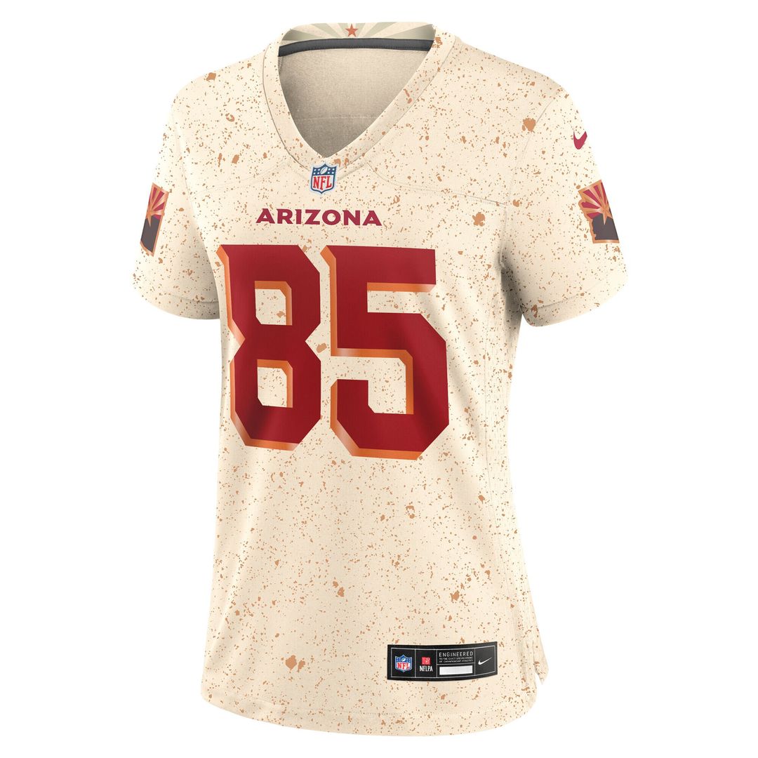Trey McBride Arizona Cardinals Nike Women's 2025 Rivalries Collection Game Official Jersey - Natural