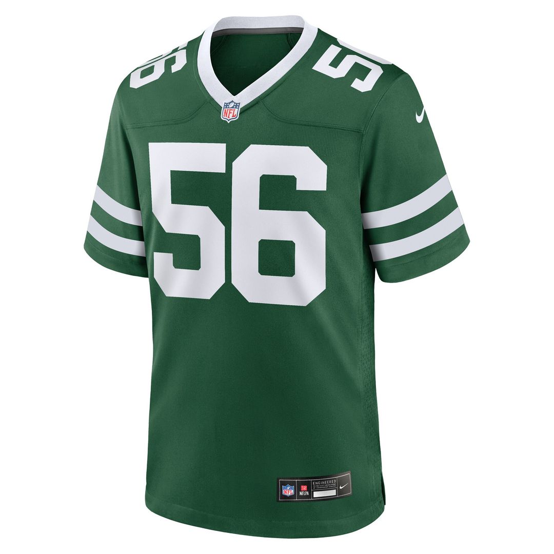 Quincy Williams New York Jets Nike Game Official Jersey - Legacy White