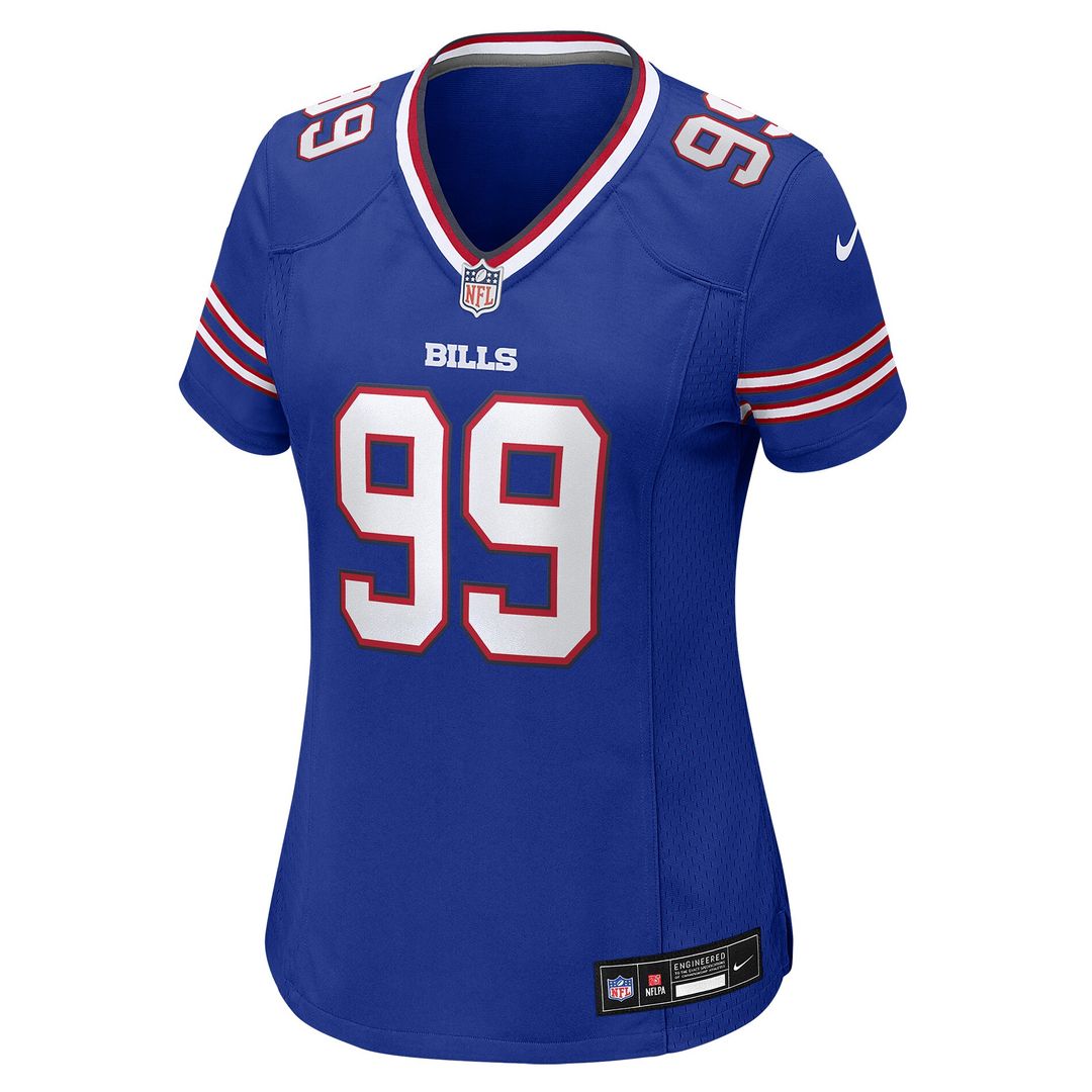 Larry Ogunjobi Buffalo Bills Nike Women's Team Game Jersey - Royal