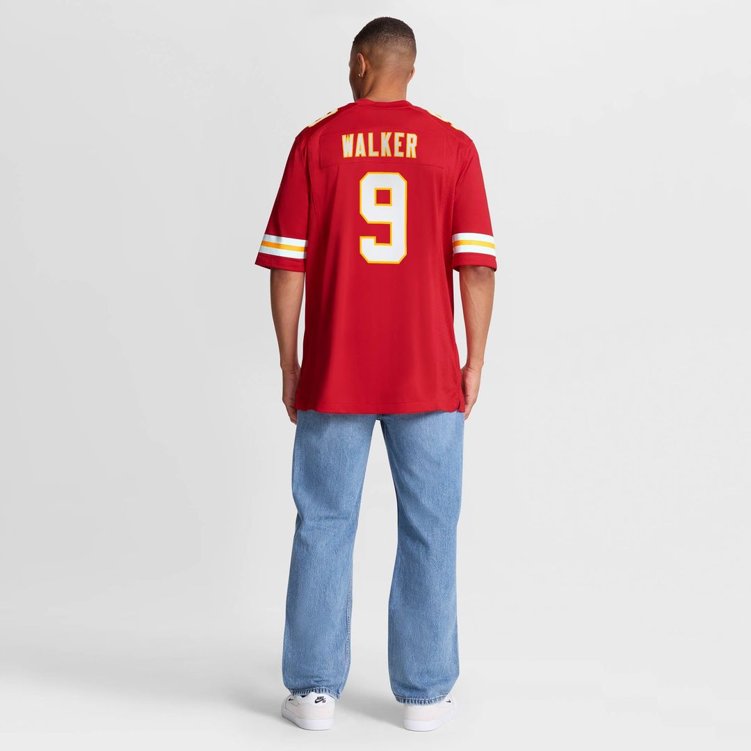 Kenneth Walker III Kansas City Chiefs Nike Game Official Jersey - Red