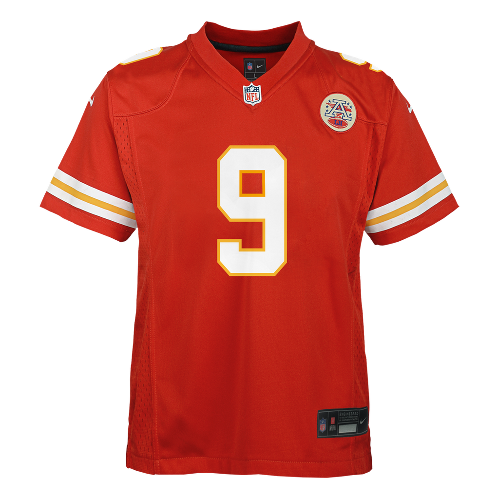 Kenneth Walker III Kansas City Chiefs Nike Youth Game Official Jersey - Red